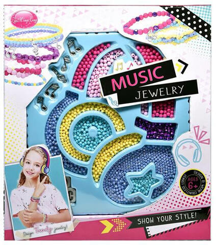Music Jewerly ékszerkészítő szett hangjegy medálokkal (MKM555232)