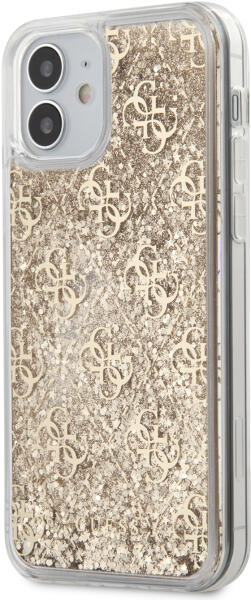 Apple iPhone 12 mini Liquid Glitter cover gold (GUHCP12SLG4GSLGO)