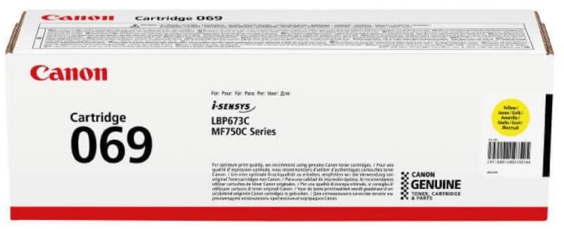 OA機器 Canon CRG-502 MAG, CYA, YEL Canon CRG069 Yellow (5091C002) Cartus / toner Preturi