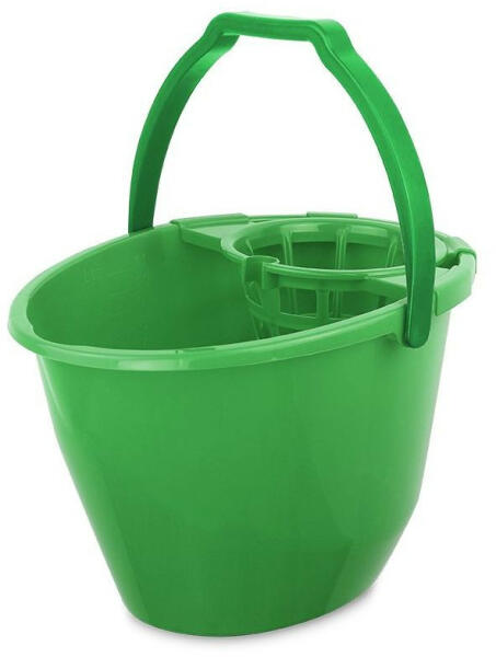felmosó vödör zöld 11L (B099)