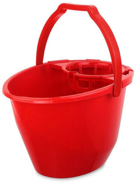 felmosó vödör piros 11L (B186)