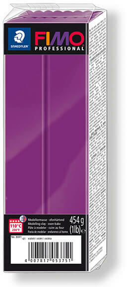 Professional égethető gyurma - Viola - 454 g (FM804161)