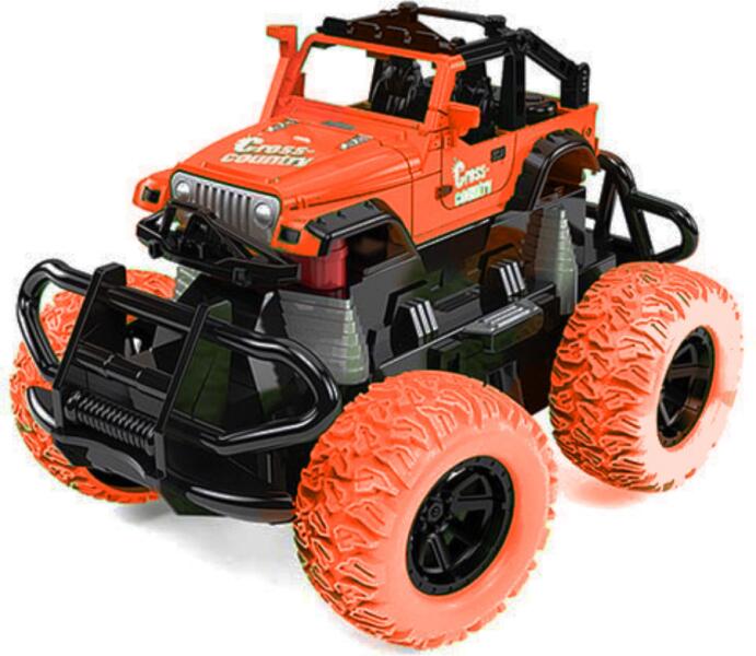 RC Monster Truck narancssárga távirányítós járgány 1:28 (MKL693788)