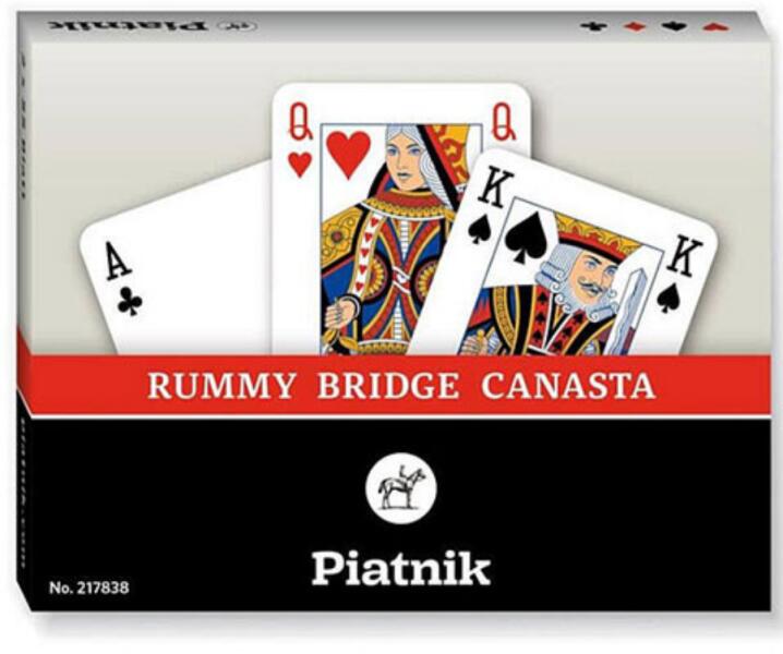 Standard Römi kártya dupla csomag 2x55 lap (217838)