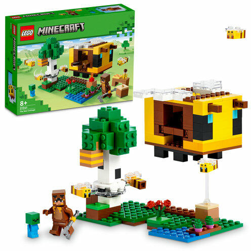 MJ‼️/ The Crescent 9`9 LEGO® Minecraft® - The Bee Cottage (21241) (LEGO) - Preturi
