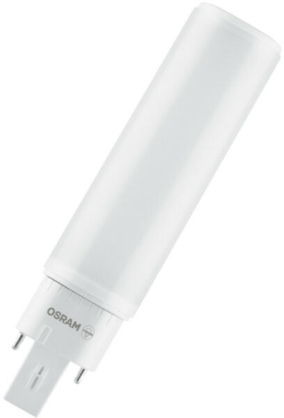 DULUX D LED 6W 600lm 3000K melegfehér G24d-1 - 13 W kompakt fénycső helyett (4058075558106) - lumenet