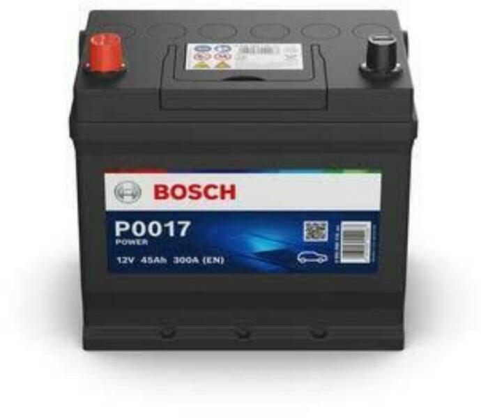 Bosch 45Ah 300A left+ Asia (0092P00170) vásárlás, Autó akkumulátor bolt  árak, akciók, autóakku árösszehasonlító