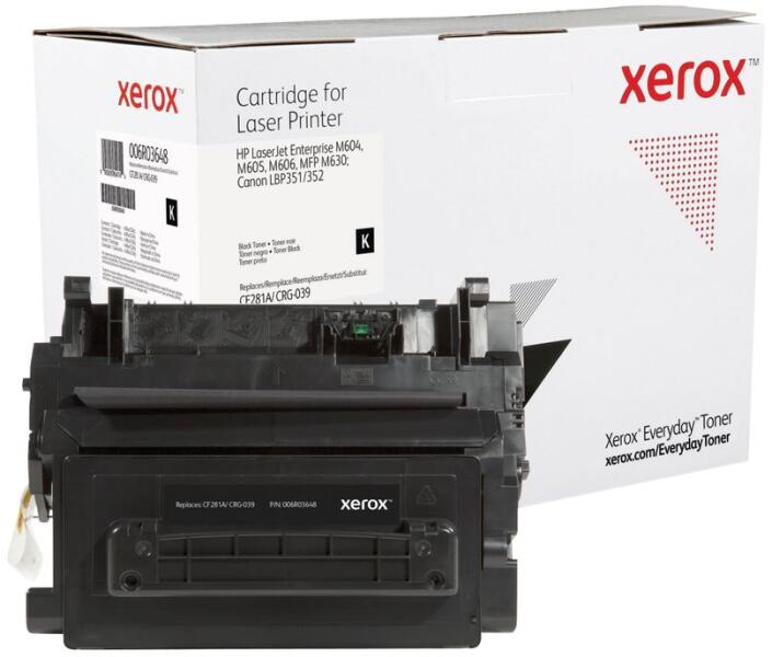 Xerox Everyday - black - toner cartridge (alternative for: HP CF281A, Canon  CRG-039) (006R03648) - Nyomtató Patron (006R03648) vásárlás, olcsó Xerox  Toner, festékpatron, festékszalag árak, Xerox Everyday - black - toner  cartridge (