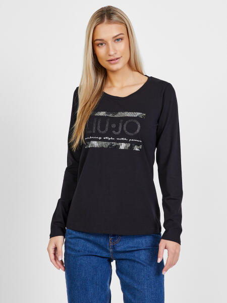 Liu Jo T-shirt Liu Jo | Cheren | ЖЕНИ | XS - bibloo - 122,00 лв цени и  магазини, евтини оферти Дамски тениски