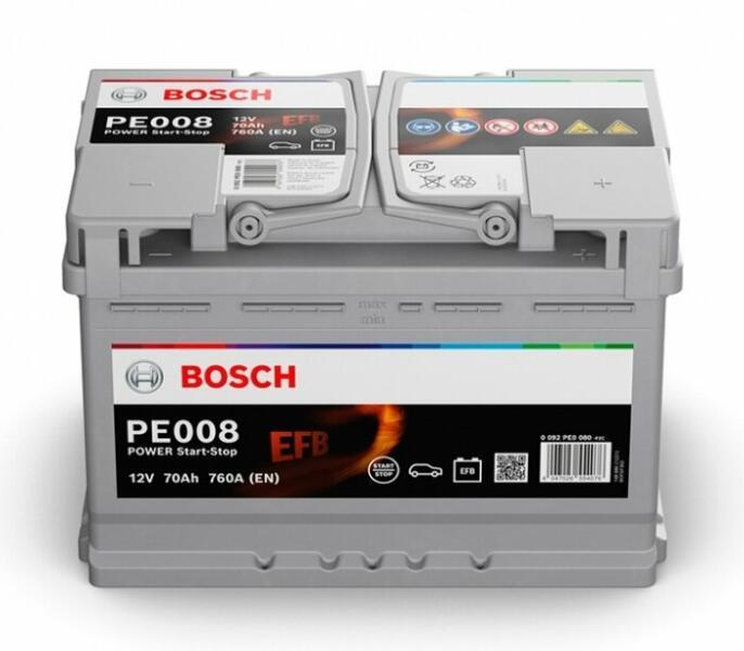Bosch 70Ah 760A (0092PE0080) vásárlás, Autó akkumulátor bolt árak, akciók,  autóakku árösszehasonlító
