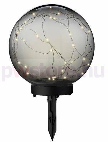 Vásárlás: Lumineo Leszúrható szolár gömblámpa 20 cm (40101401) Kültéri lámpa  árak összehasonlítása, Leszúrható szolár gömblámpa 20 cm 40101401 boltok