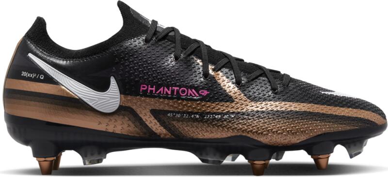 Vásárlás: Nike Phantom GT2 Elite SG-Pro AC stoplis focicipő, bronz - fekete  (DR5956-810) Focicipő árak összehasonlítása, Phantom GT 2 Elite SG Pro AC  stoplis focicipő bronz fekete DR 5956 810 boltok