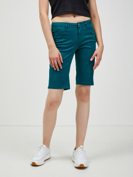 CAMAIEU Pantaloni scurți CAMAIEU | Verde | Femei | 36 - bibloo - 35,00 RON ( Pantalon scurt dama) - Preturi