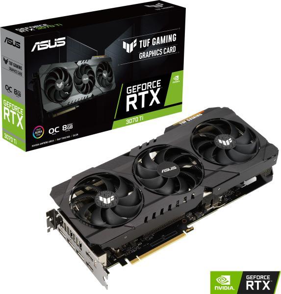 ASUS TUF Gaming GeForce RTX 3070 Ti OC V2 LHR 8GB GDDR6X (TUF