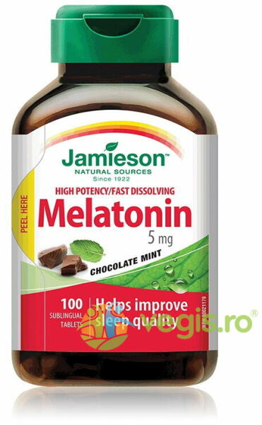 Jamieson Melatonina 5mg 100cpr (Suplimente nutritive) - Preturi