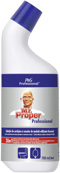 Mr. Proper Professional Solutie de curatat vasul de toaleta Mr. Proper  Professional Toilet, 750 ml (405412) (Produse de dezinfectare) - Preturi