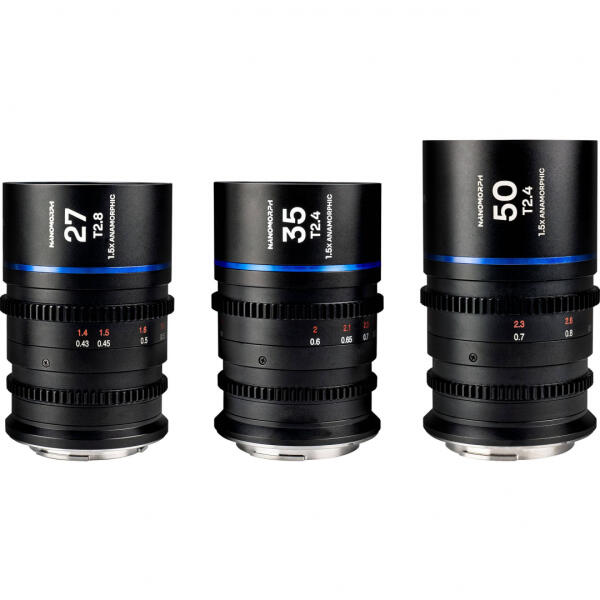 Laowa Nanomorph S35 Prime 3 27/35/50 (Sony E) (VE273550SEB)