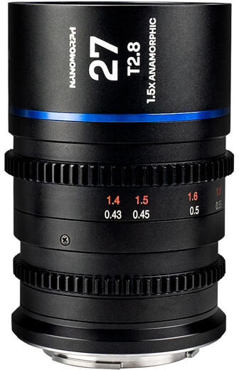 Laowa Nanomorph 27mm T2.8 1.5x S35 (Sony E) (VE2728SEB)