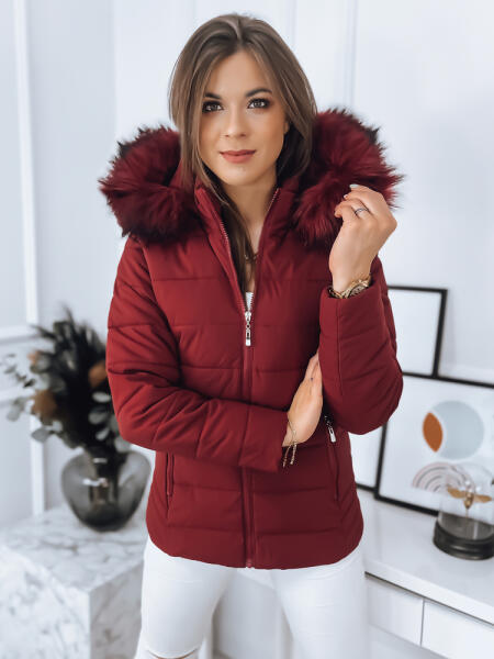 Vásárlás: BASIC Bordó téli kabát TERRA TY3364 Méret: XL Női dzseki árak  összehasonlítása, Bordó téli kabát TERRA TY 3364 Méret XL boltok