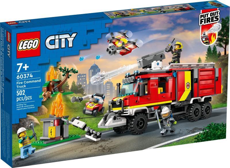 Vásárlás: LEGO® City - Tűzvédelmi teherautó (60374) LEGO árak