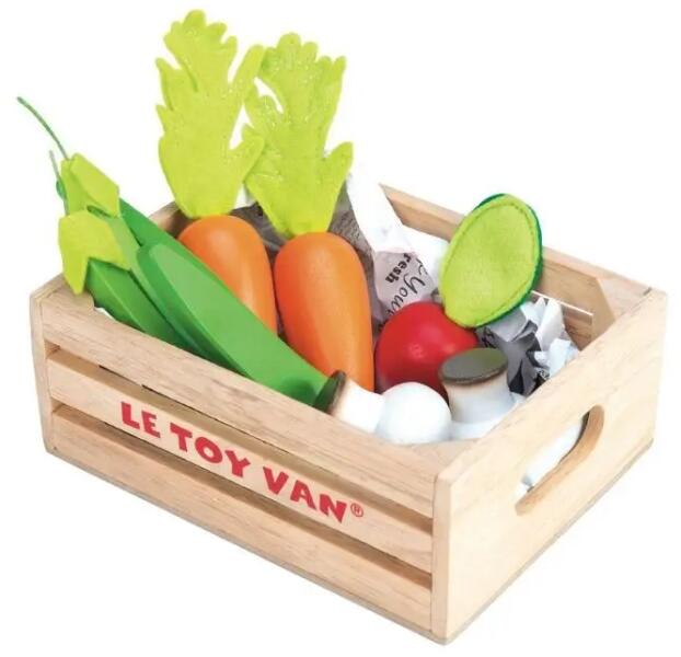 Vásárlás: Le Toy Van Fa zöldséges doboz Gyermek konyha árak  összehasonlítása, Fazöldségesdoboz boltok