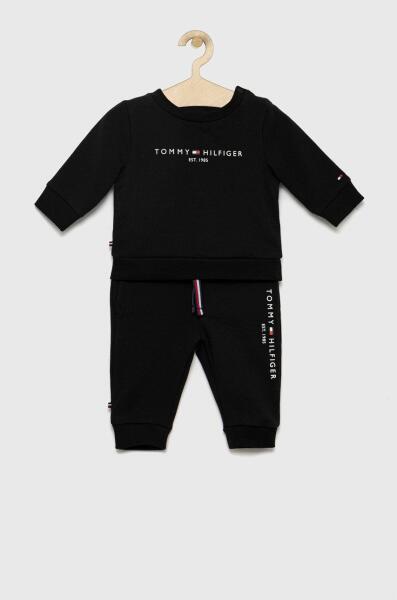 Vásárlás: Tommy Hilfiger gyerek melegítő fekete - fekete 68 Gyerek ruha  szett árak összehasonlítása, gyerek melegítő fekete fekete 68 boltok