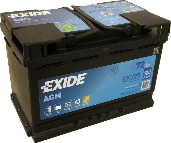 72Ah 760A (EK720)