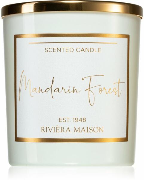 Vásárlás: Rivièra Maison Scented Candle Mandarin Forest illatgyertya 170 g  Gyertya, mécses árak összehasonlítása,  RivièraMaisonScentedCandleMandarinForestillatgyertya170g boltok