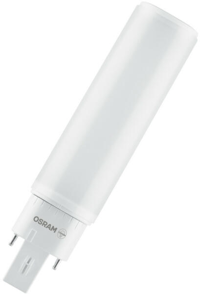 DULUX D LED 7W 700lm 3000K melegfehér G24d-2 - 18 W kompakt fénycső helyett (4058075558328) - lumenet