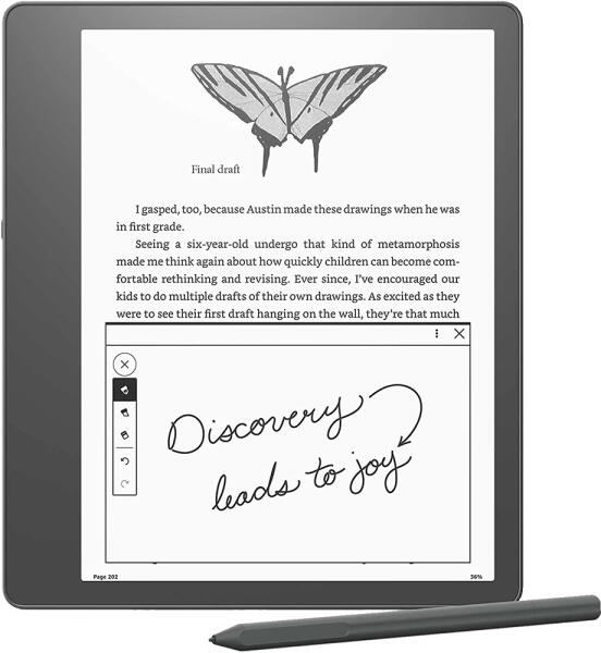 kindle scribe 2022年度版 16GB スタンダードペン Amazon Kindle Scribe 2022 16GB Basic Pen (eReader) - Preturi