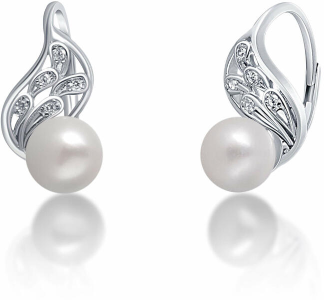 Vásárlás: JwL Luxury Pearls Gyönyörű ezüst fülbevalók valódi fehér gyöngyből  JL0706 - vivantis Fülbevaló árak összehasonlítása, Gyönyörű ezüst  fülbevalók valódi fehér gyöngyből JL 0706 vivantis boltok