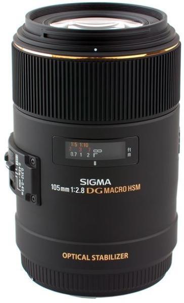 Sigma 105mm f/2.8 EX DG OS HSM Macro (Nikon) (258955) (Obiectiv aparat  foto) - Preturi