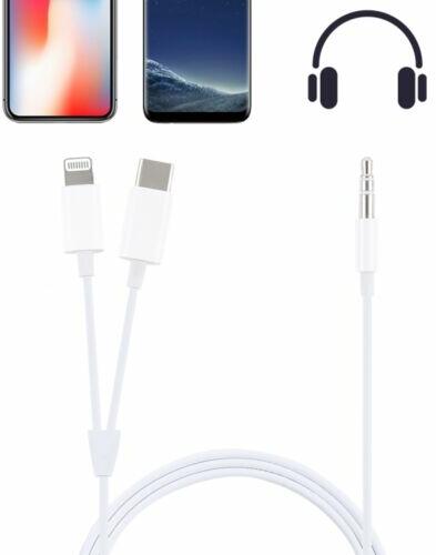 Jack 3.5mm (bemenet) - Apple/Iphone lightning - USB-C (kimenet) átalakító  audio kábel, 1m, fehér vásárlás, olcsó Jack 3.5mm (bemenet) - Apple/Iphone  lightning - USB-C (kimenet) átalakító audio kábel, 1m, fehér árak, Kábel,
