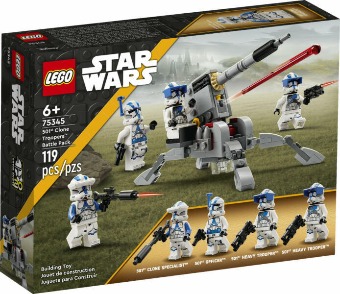 Vásárlás: LEGO® Star Wars™ - 501. klónkatonák harci csomag (75345) LEGO  árak összehasonlítása, Star Wars 501 klónkatonák harci csomag 75345 boltok