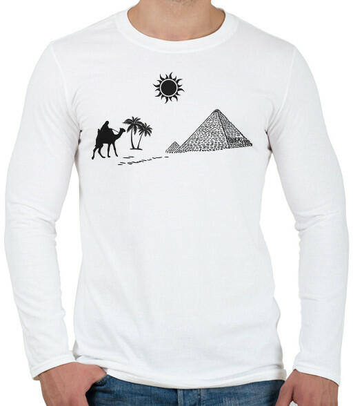 Vásárlás: printfashion Egyiptom - Férfi hosszú ujjú póló - Fehér Férfi  pulóver árak összehasonlítása, Egyiptom Férfi hosszú ujjú póló Fehér boltok