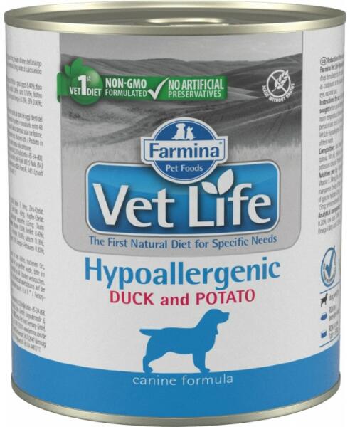 Hypoallergenic duck & potato 300 g