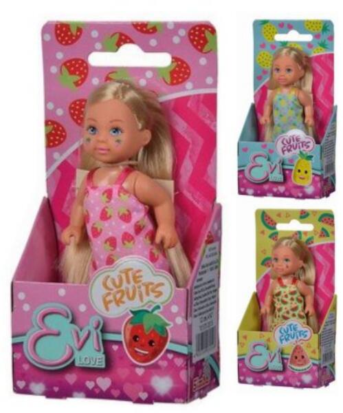 Évi Love Cute Fruits: Gyümölcs babák több változatban 12 cm