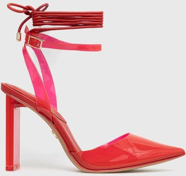 Vásárlás: ALDO körömcipő piros, magassarkú, nyitott sarokkal - piros Női 39  Női magassarkú cipő árak összehasonlítása, körömcipő piros magassarkú  nyitott sarokkal piros Női 39 boltok