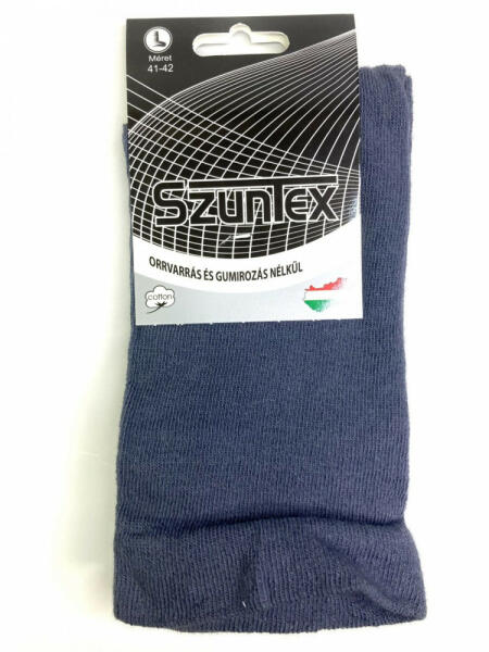 Vásárlás: SZUNTEX gumi nélküli pamut zokni, világosszürke (SX527-125LG)  Férfi zokni árak összehasonlítása, gumi nélküli pamut zokni világosszürke  SX 527 125 LG boltok