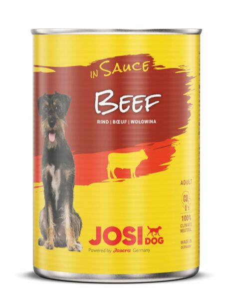 JosiDog Beef in Sauce 12x415 g