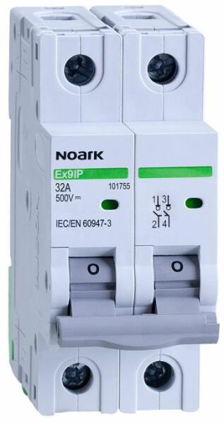 NOARK Separator de sarcina pentru fotovoltaice Ex9IP 2P 32A DC
