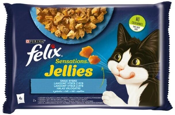 Sensations Jellies fish 4x85 g