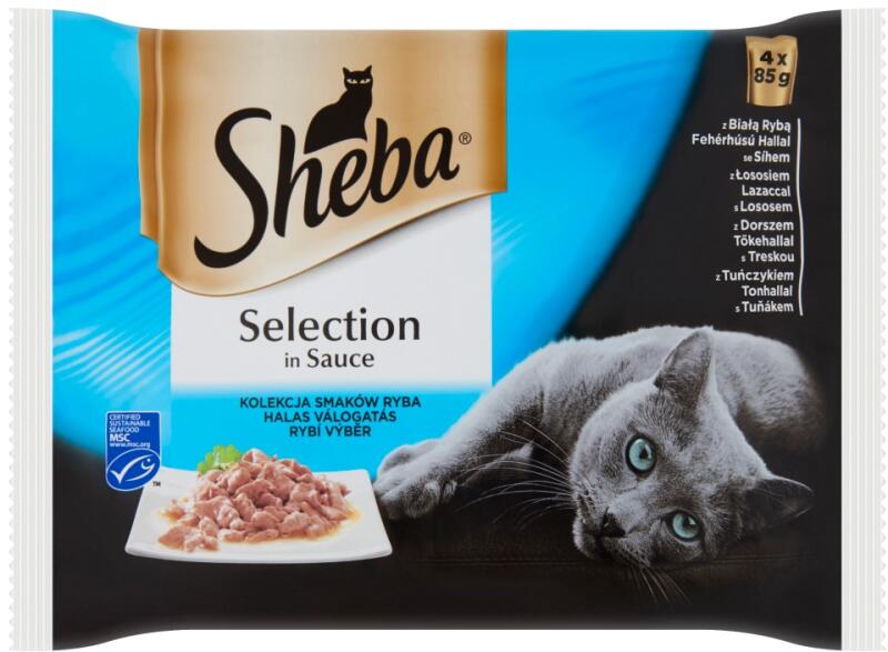 Selection in Sauce fish 4x85 g
