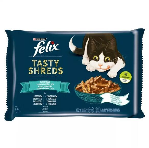 Tasty Shreds fish 4x80 g