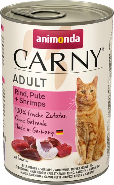 Carny Adult beef, turkey & shrimp 400 g