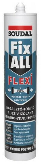 Vásárlás: Soudal Fix-All Flexi 290ml (111715) Általános ragasztó,  papírragasztó árak összehasonlítása, Fix All Flexi 290 ml 111715 boltok