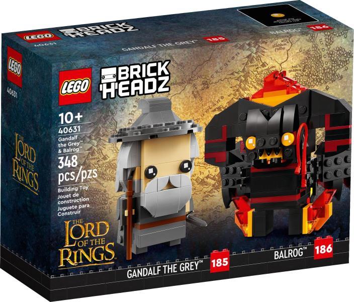 Vásárlás: LEGO® BrickHeadz - A Gyűrűk Ura - Szürke Gandalf és Balrog  (40631) LEGO árak összehasonlítása, BrickHeadz A Gyűrűk Ura Szürke Gandalf  és Balrog 40631 boltok