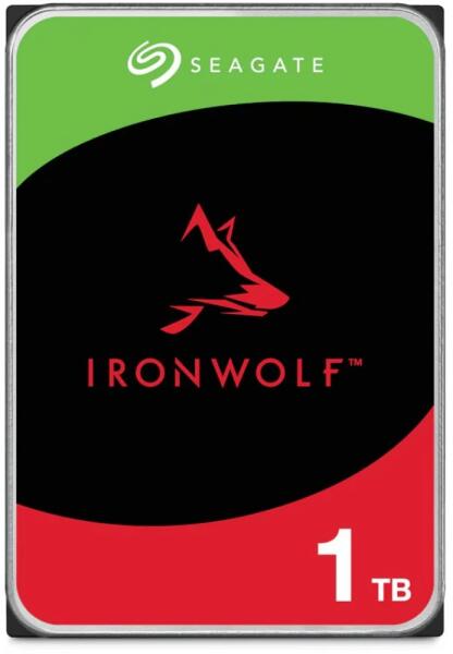 Seagate IronWolf 1TB SATA3 5400RPM 64MB (ST1000VN008) (Hard Disk
