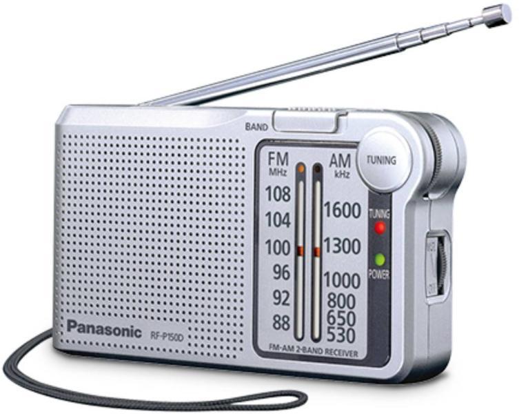 Radio Transistor Panasonic RF-P150EG9S Plata