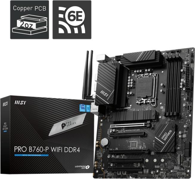 PRO B760-P WIFI DDR4